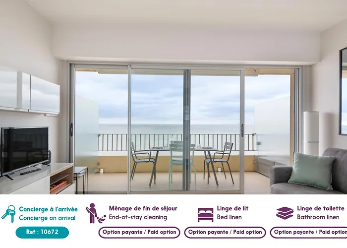 Avec vue mer bel appartement au coeur de La Baule